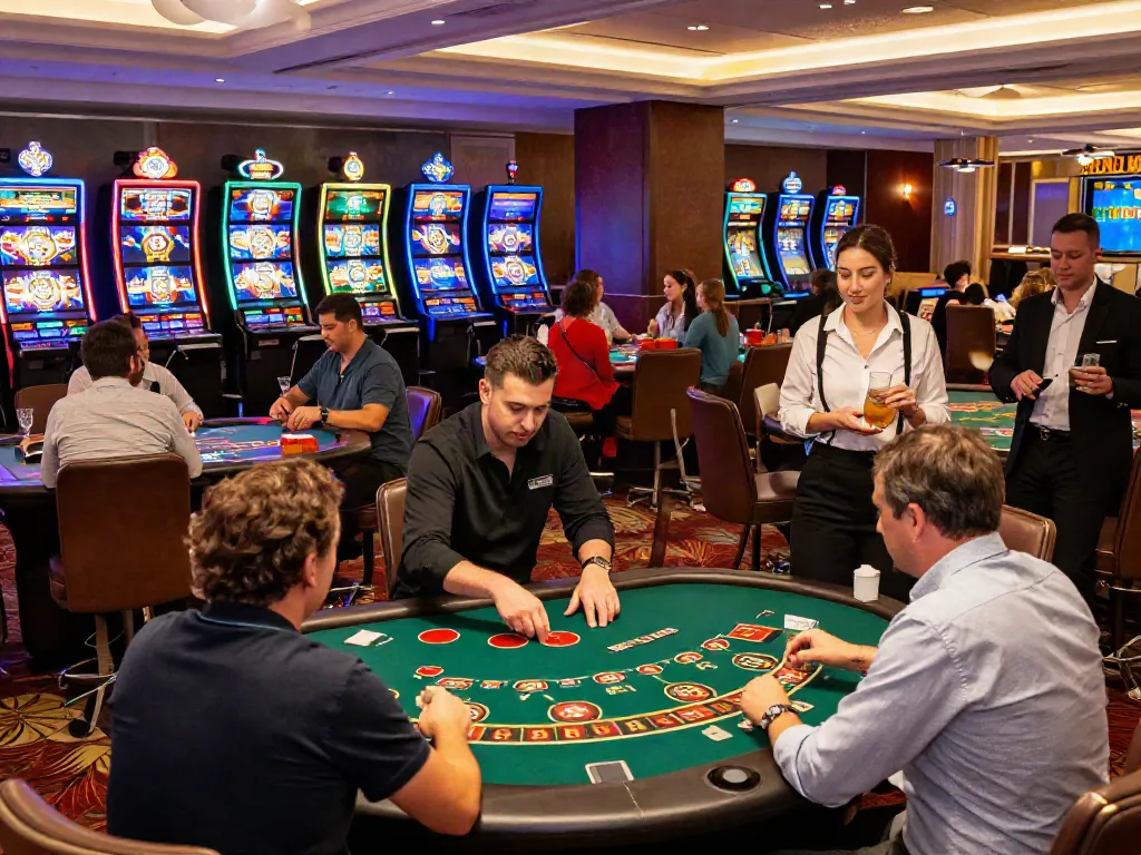 Experience the excitement of non GamStop UK casinos with vibrant gaming action.