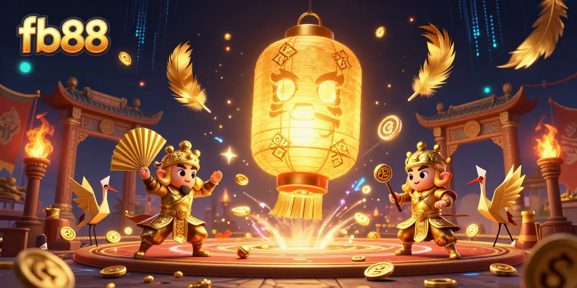 Engage with fb88 at an immersive casino experience highlighted by vibrant spirits and golden symbols.