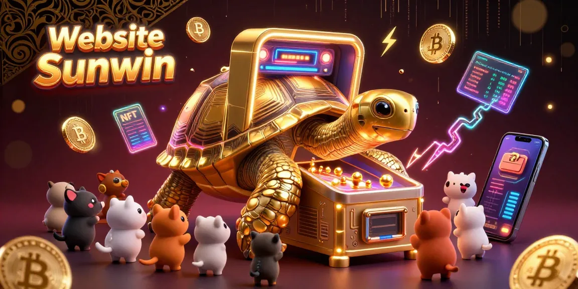 Engage with Website Sunwin's immersive gaming experience through vibrant 3D visuals of a colossal tortoise pinball.